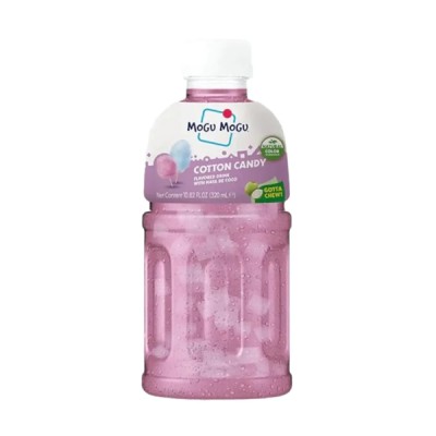 Mogu Mogu Cotton Candy 320 ml - Cotton Candy and nata de coco flavoured drink