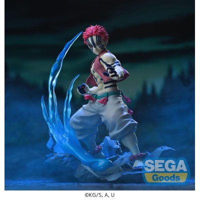 DEMON SLAYER: KIMETSU NO YAIBA – Akaza Xross Link Anime Sega PVC Figure 12 cm
