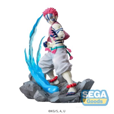 DEMON SLAYER: KIMETSU NO YAIBA – Akaza Xross Link Anime Sega PVC Figure 12 cm