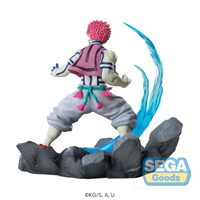 DEMON SLAYER: KIMETSU NO YAIBA – Akaza Xross Link Anime Sega PVC Figure 12 cm