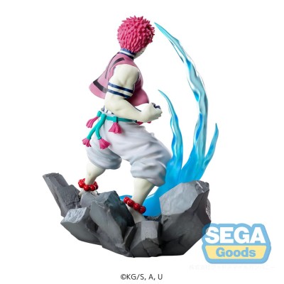 DEMON SLAYER: KIMETSU NO YAIBA – Akaza Xross Link Anime Sega PVC Figure 12 cm
