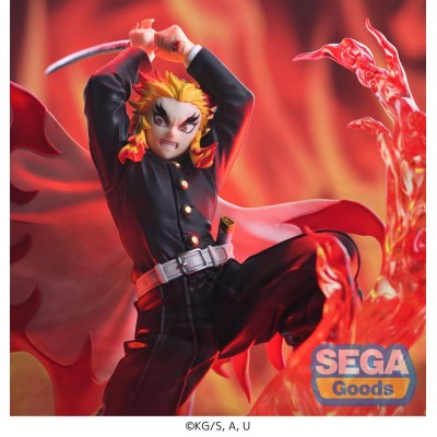 DEMON SLAYER: KIMETSU NO YAIBA – Kyojuro Rengoku Xross Link Anime Sega PVC Figure 15 cm