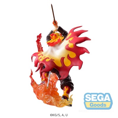 DEMON SLAYER: KIMETSU NO YAIBA – Kyojuro Rengoku Xross Link Anime Sega PVC Figure 15 cm