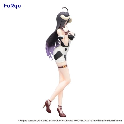 OVERLORD - Albedo Mini Dress Cow Pattern Ver. Trio-Try-iT Furyu PVC Figure 21 cm