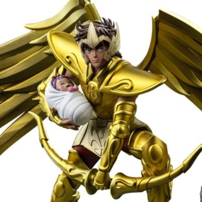 SAINT SEIYA - Sagittarius Aiolos 1/10 Art Scale Iron Studios Figure 21 cm