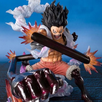 ONE PIECE - Monkey D. Luffy Gear 4 Snake Man King Cobra Figuarts ZERO Extra Battle Bandai PVC Figure 21 cm