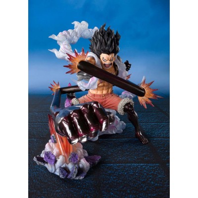 ONE PIECE - Monkey D. Luffy Gear 4 Snake Man King Cobra Figuarts ZERO Extra Battle Bandai PVC Figure 21 cm