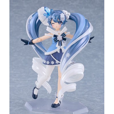 CHARACTER VOCAL SERIES 01 - Hatsune Miku Snow Miku Crystal Snow Ver. Figma Action Figure 13 cm