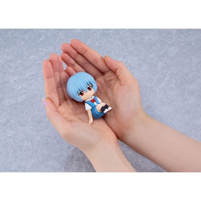 REBUILD OF EVANGELION - Rei Ayanami Rubber Mascot Nendoroid Plus Mini Figure 8 cm