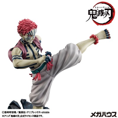 DEMON SLAYER: KIMETSU NO YAIBA - Upper Three Akaza G.E.M. Megahouse PVC Figure 19 cm