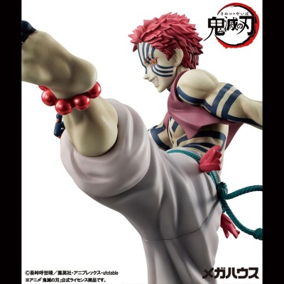 DEMON SLAYER: KIMETSU NO YAIBA - Upper Three Akaza G.E.M. Megahouse PVC Figure 19 cm