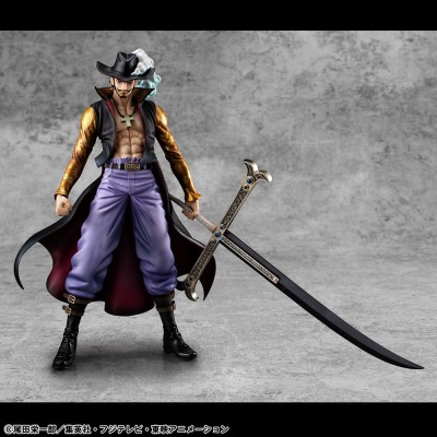 ONE PIECE - Hawk Eye Dracule Mihawk Ver. R P.O.P SA-MAXIMUM Megahouse PVC Figure 29 cm