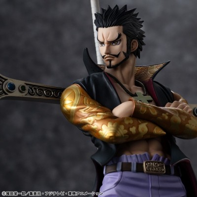 ONE PIECE - Hawk Eye Dracule Mihawk Ver. R P.O.P SA-MAXIMUM Megahouse PVC Figure 29 cm