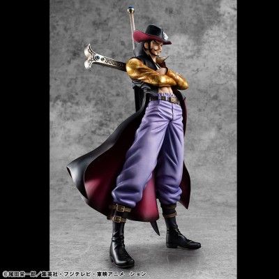 ONE PIECE - Hawk Eye Dracule Mihawk Ver. R P.O.P SA-MAXIMUM Megahouse PVC Figure 29 cm