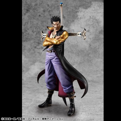 ONE PIECE - Hawk Eye Dracule Mihawk Ver. R P.O.P SA-MAXIMUM Megahouse PVC Figure 29 cm