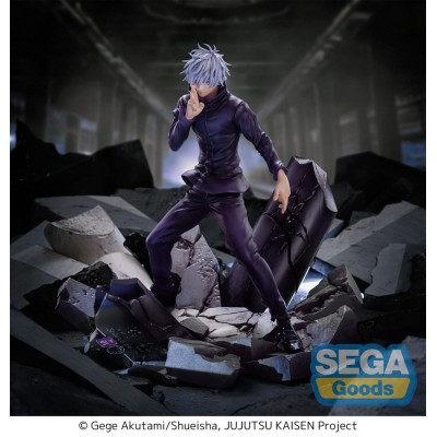 JUJUTSU KAISEN - Satoru Gojo Shibuya Incident Unlimited Void Figurizm Luminasta Sega PVC Figure 21 cm