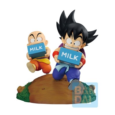 DRAGON BALL Z - Son Goku & Krillin Fantastic Adventure 2 Ichibansho Bandai PVC Figure 12 cm