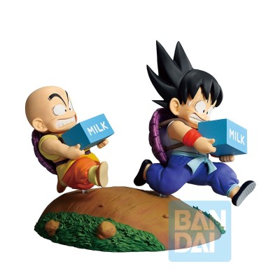 DRAGON BALL Z - Son Goku & Krillin Fantastic Adventure 2 Ichibansho Bandai PVC Figure 12 cm