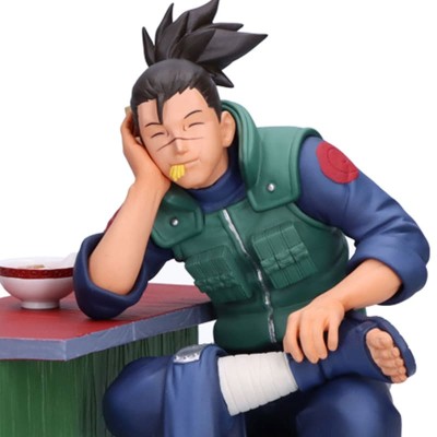 NARUTO 72 SERIES - Iruka Umino with ramen (Alternative version) Banpresto PVC Figure 13 cm