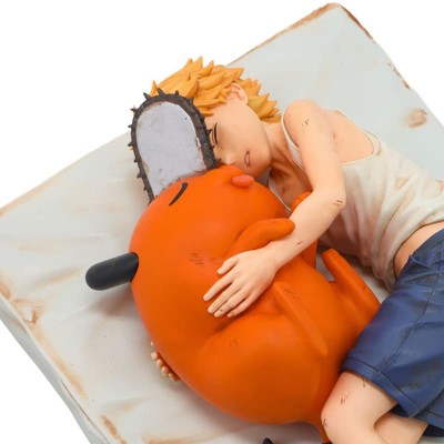 CHAINSAW MAN - Denji & Pochita Break Time Collection vol. 4 Banpresto PVC Figure 14 cm