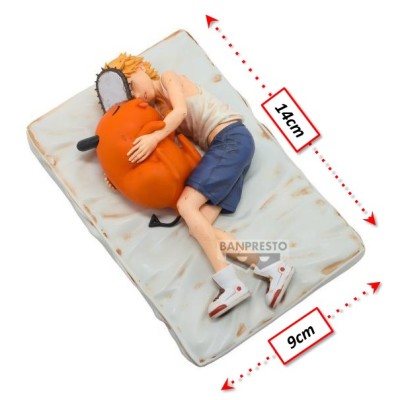 CHAINSAW MAN - Denji & Pochita Break Time Collection vol. 4 Banpresto PVC Figure 14 cm