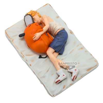 CHAINSAW MAN - Denji & Pochita Break Time Collection vol. 4 Banpresto PVC Figure 14 cm