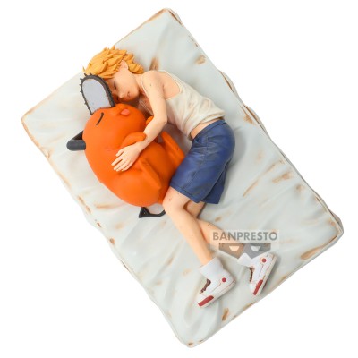 CHAINSAW MAN - Denji & Pochita Break Time Collection vol. 4 Banpresto PVC Figure 14 cm