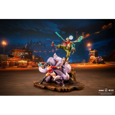 LEAGUE OF LEGENDS - 2XKO Ekko & Ahri Diorama 1/10 Pure Arts PVC Figure 30 cm