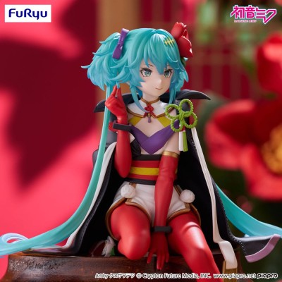 HATSUNE MIKU - Flower Fairy Camellia Noodle Stopper Furyu PVC Figure 15 cm