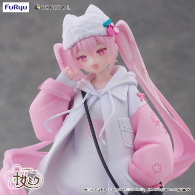 HATSUNE MIKU - Sakura Miku Cool Style [petit] Tenitol Furyu PVC Figure 19 cm