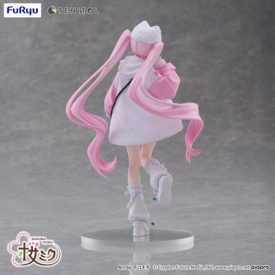 HATSUNE MIKU - Sakura Miku Cool Style [petit] Tenitol Furyu PVC Figure 19 cm