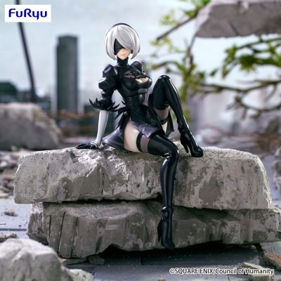NIER: AUTOMATA VER1.1A - 2b YoRHa No.2 Type B Noodle Stopper Furyu PVC Figure 13 cm
