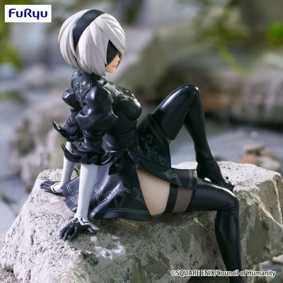 NIER: AUTOMATA VER1.1A - 2b YoRHa No.2 Type B Noodle Stopper Furyu PVC Figure 13 cm
