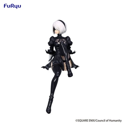 NIER: AUTOMATA VER1.1A - 2b YoRHa No.2 Type B Noodle Stopper Furyu PVC Figure 13 cm