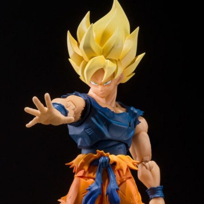 DRAGON BALL Z - Super Saiyan Son Goku (Fighter of Rage) S.H. Figuarts Action Figure 14 cm