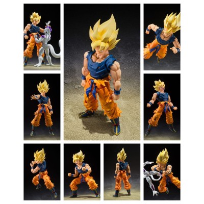 DRAGON BALL Z - Super Saiyan Son Goku (Fighter of Rage) S.H. Figuarts Action Figure 14 cm