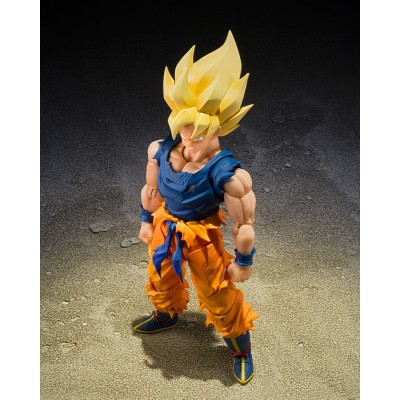 DRAGON BALL Z - Super Saiyan Son Goku (Fighter of Rage) S.H. Figuarts Action Figure 14 cm