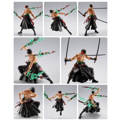 ONE PIECE - Roronoa Zoro The King of Hell S.H. Figuarts Action Figure 15 cm