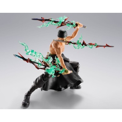 ONE PIECE - Roronoa Zoro The King of Hell S.H. Figuarts Action Figure 15 cm