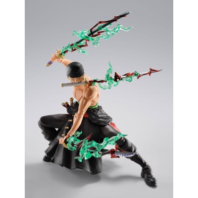 ONE PIECE - Roronoa Zoro The King of Hell S.H. Figuarts Action Figure 15 cm