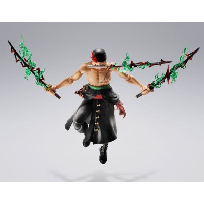 ONE PIECE - Roronoa Zoro The King of Hell S.H. Figuarts Action Figure 15 cm