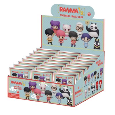 RANMA 1/2 - 3D PVC Bag Clip Series 1 (1 clip casuale)