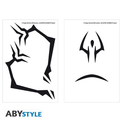 JUJUTSU KAISEN - Tatuaggi Tattoos 15x10cm