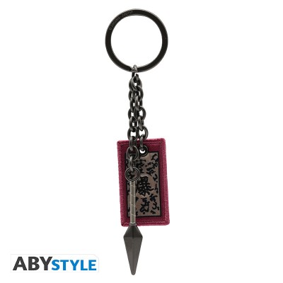 NARUTO SHIPPUDEN - Keychain 3D Keychain Kunai & explosive tag