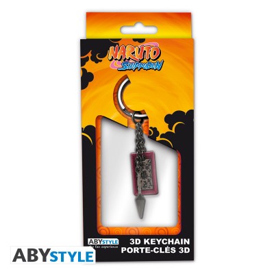 NARUTO SHIPPUDEN - Portachiavi 3D Kunai & explosive tag