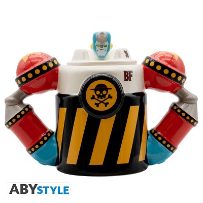 ONE PIECE - 3D Iron Pirate Franky shogun 450 ml