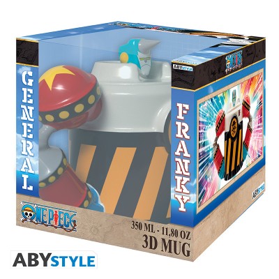ONE PIECE - 3D Iron Pirate Franky shogun 450 ml