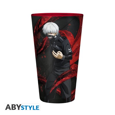 TOKYO GHOUL - Large Glass Kaneki & Mask