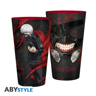 TOKYO GHOUL - Large Glass Kaneki & Mask