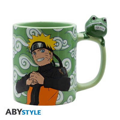 NARUTO SHIPPUDEN - Tazza 3D Naruto and Gama-chan 456 ml